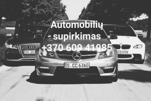 Auto supirkimas Klaipėdoje ir visoje Lietuvoje
